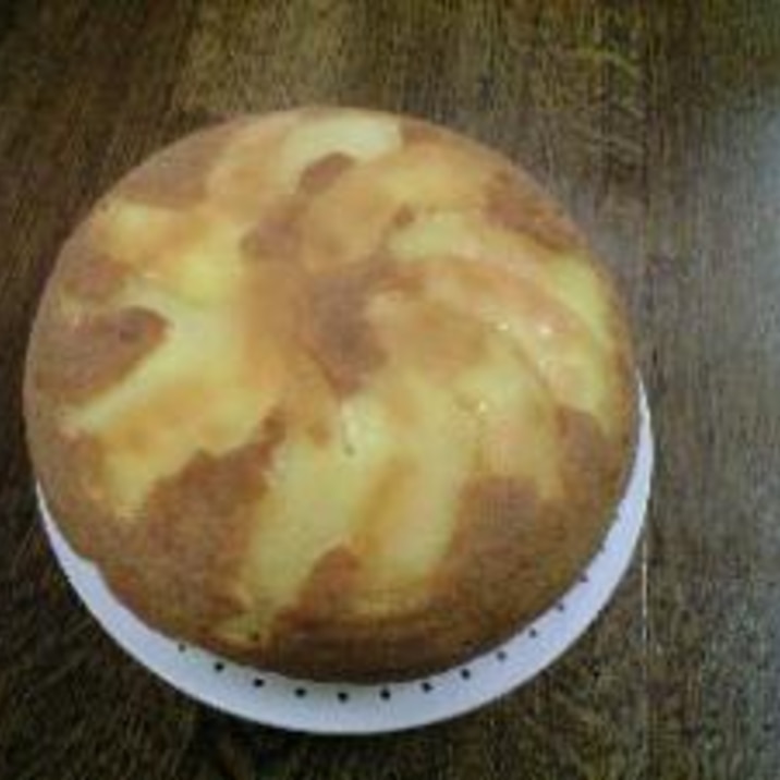 超簡単　炊飯器でリンゴケーキ